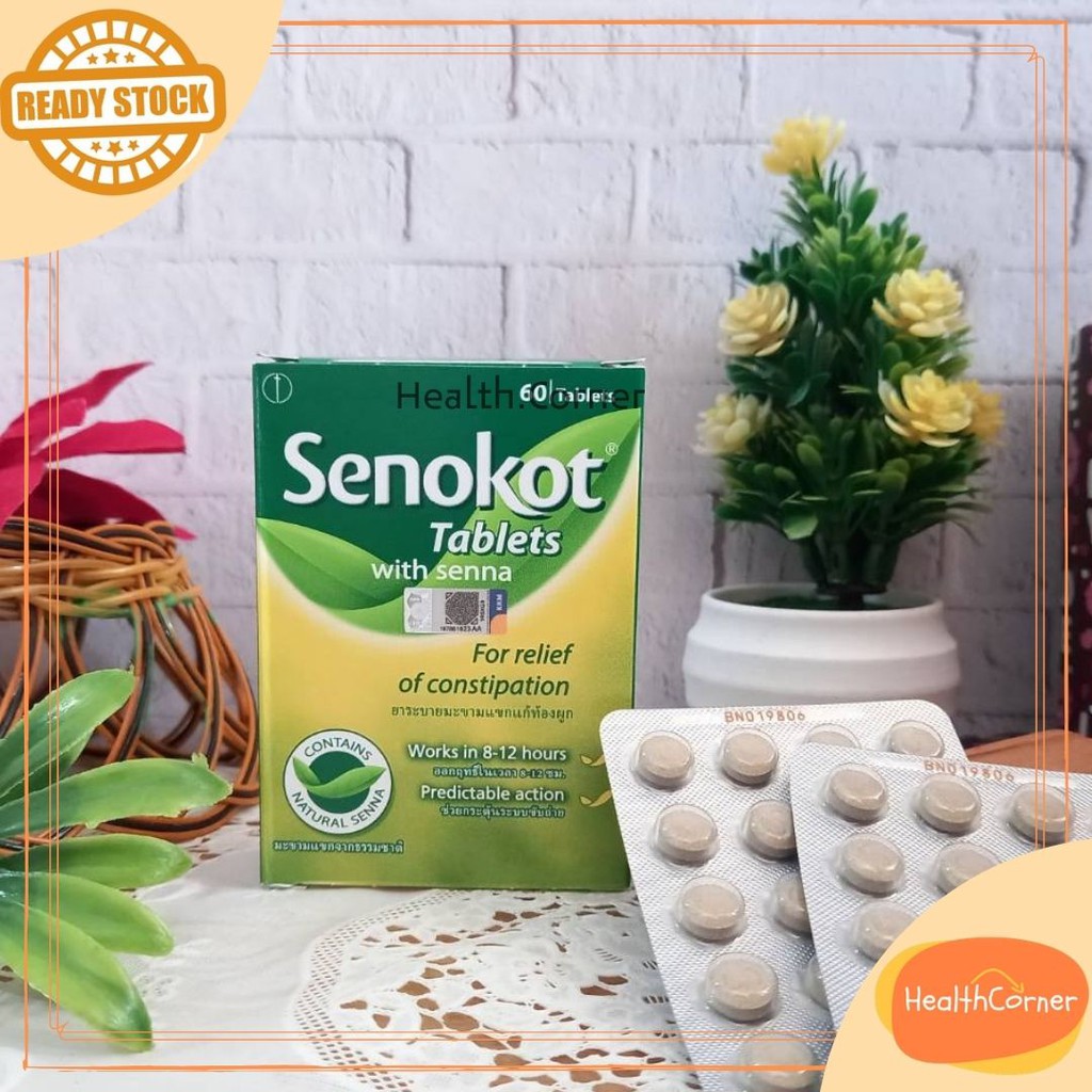 Jual Senokot With Senna For Relief Of Constipation Tabs