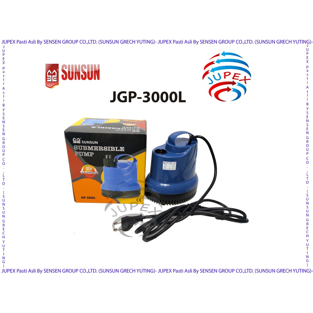 Jual WATER PUMP SUNSUN JGP 3000 SUBMERSIBLE PUMP JGP 3000 POMPA CELUP