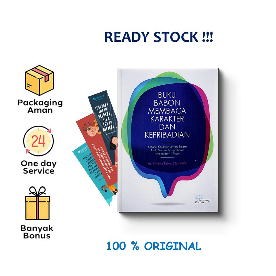 Jual Buku Babon Membaca Karakter Dan Kepribadian Ketahui Karakter