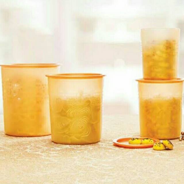 Jual Mosaic Canister Set Toples Tupperware Disc Shopee Indonesia