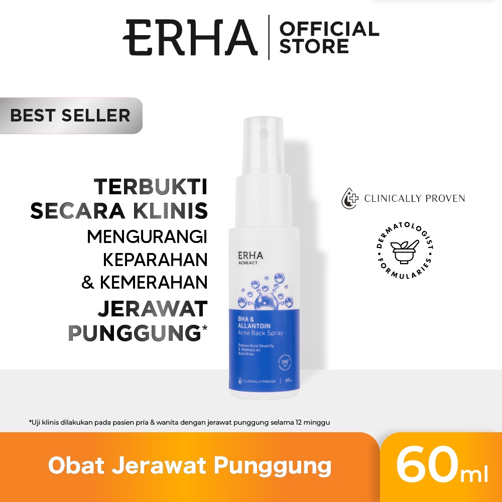 Jual Erha Acneact Acne Back Spray Ml Perawatan Jerawat Tubuh