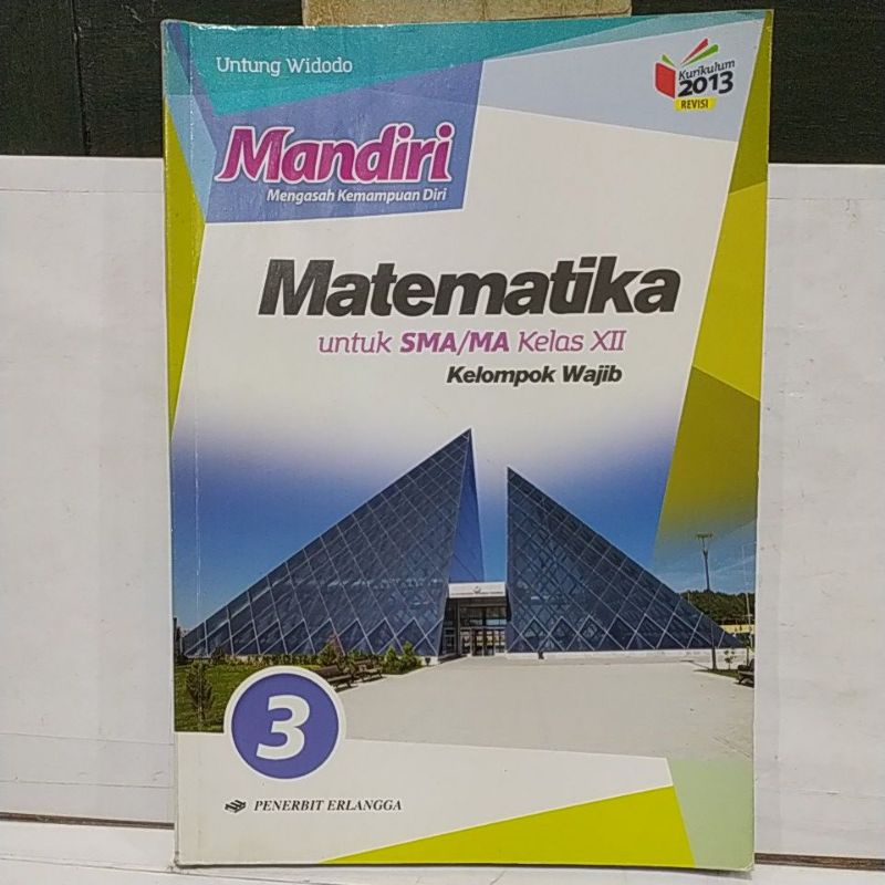 Jual Buku Mandiri Matematika Untuk Sma Ma Kelas Original Shopee