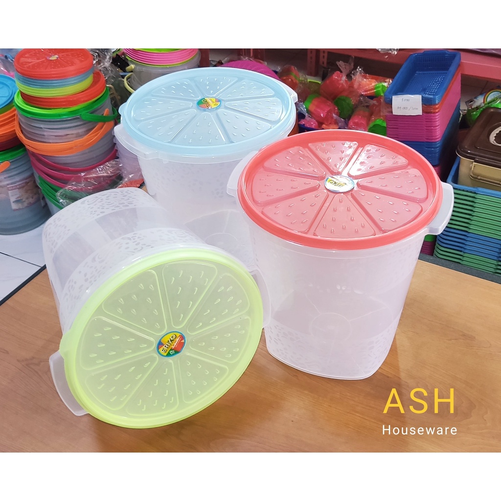 Jual Toples Lemon Eriko 4 9 Liter Plastik Bening Transparan Shopee