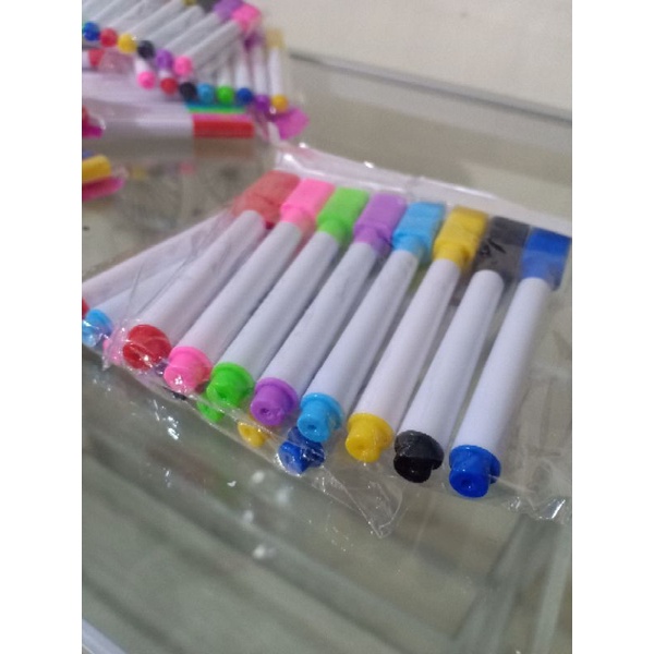 Jual Spidol Mini Whiteboard Wipe And Clean Plus Penghapus Ready Warna