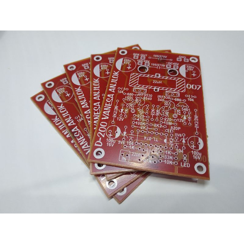 Jual Pcb Power Amplifier Class D Pcb Class D Shopee Indonesia