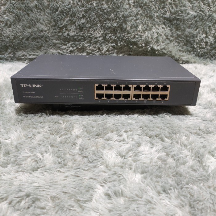 Jual TP LINK TL SG1016D 16 Port Gigabit Desktop Rackmount Switch TP