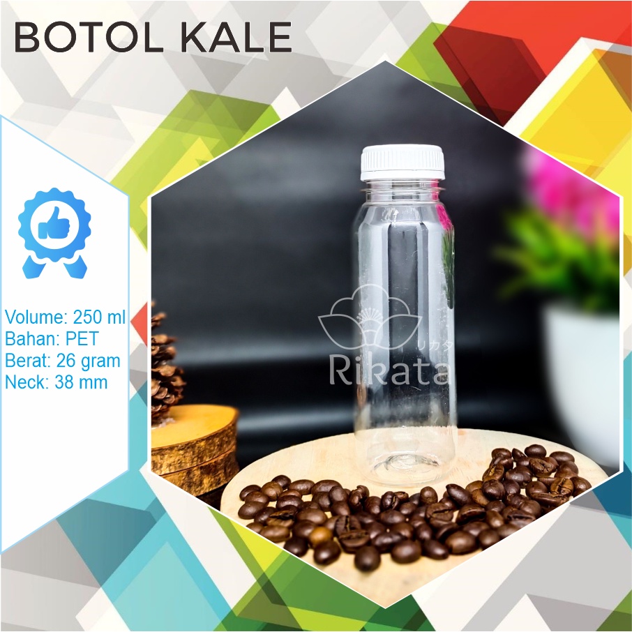 Jual PROMO ECER Botol Kale 250 Ml Botol Plastik Kale 250ml 31gram