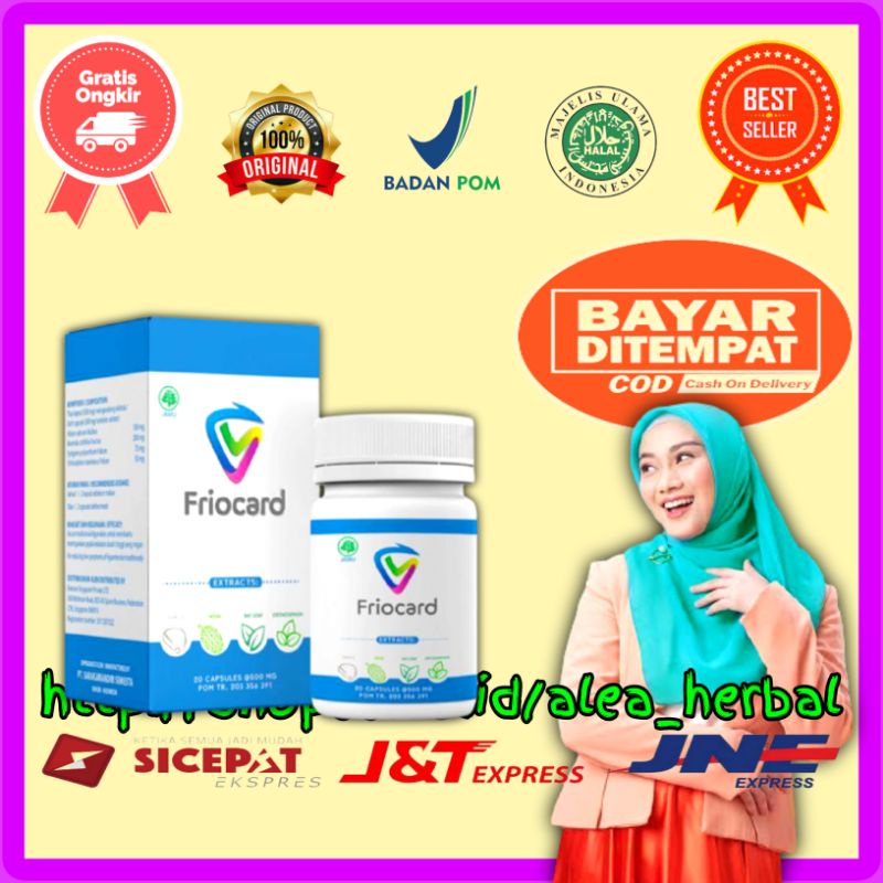 Jual Friocard Asli Obat Hipertensi Dan Pembuluh Darah Herbal Bpom