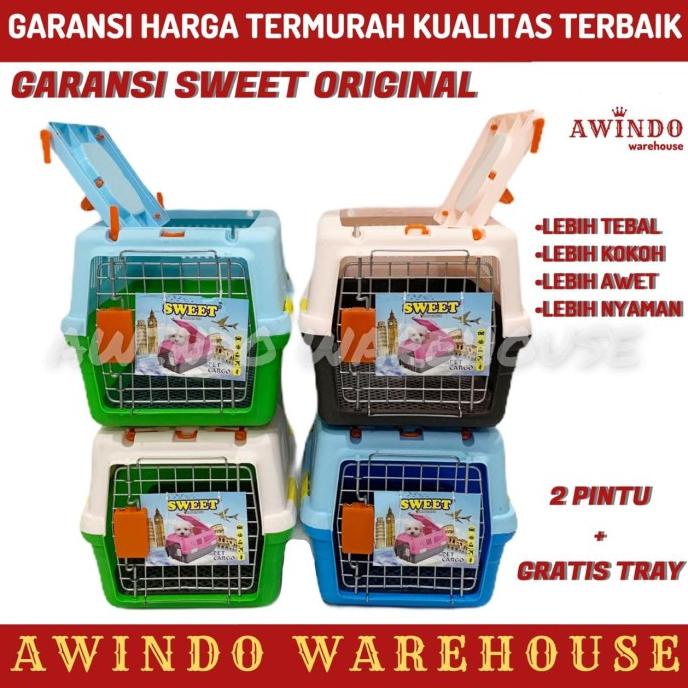 Jual PET CARGO CARRIER VOYAGER RUMAH KANDANG HEWAN KUCING ANJING PINTU