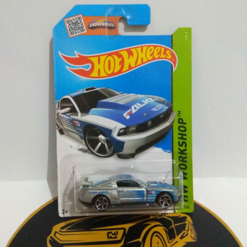 Jual Hot Wheels Custom Ford Mustang Falken Silver Shopee Indonesia