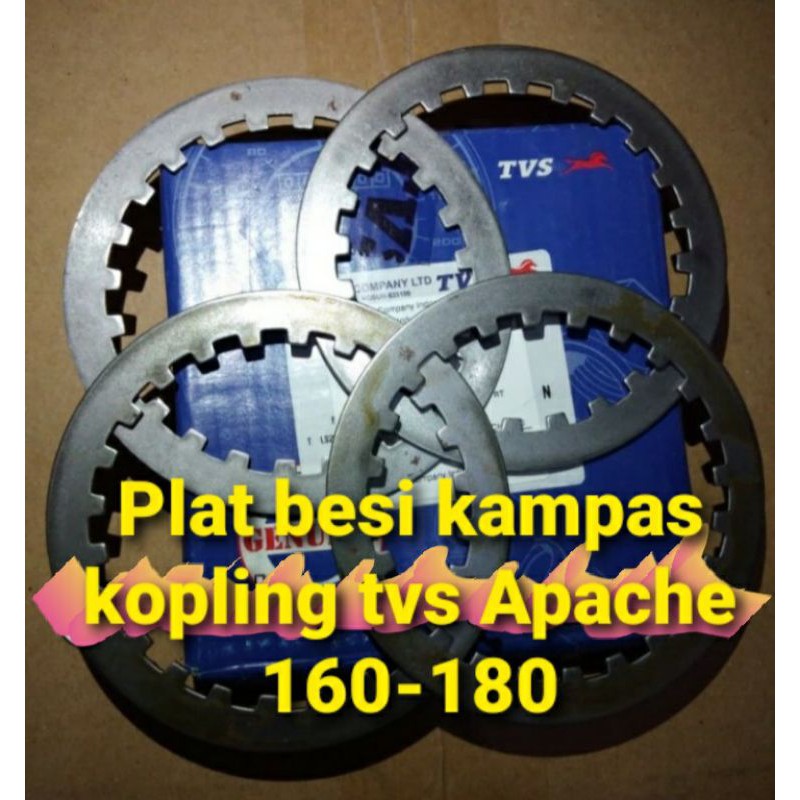 Jual Plat Besi Kampas Kopling Tvs Apache Original Shopee