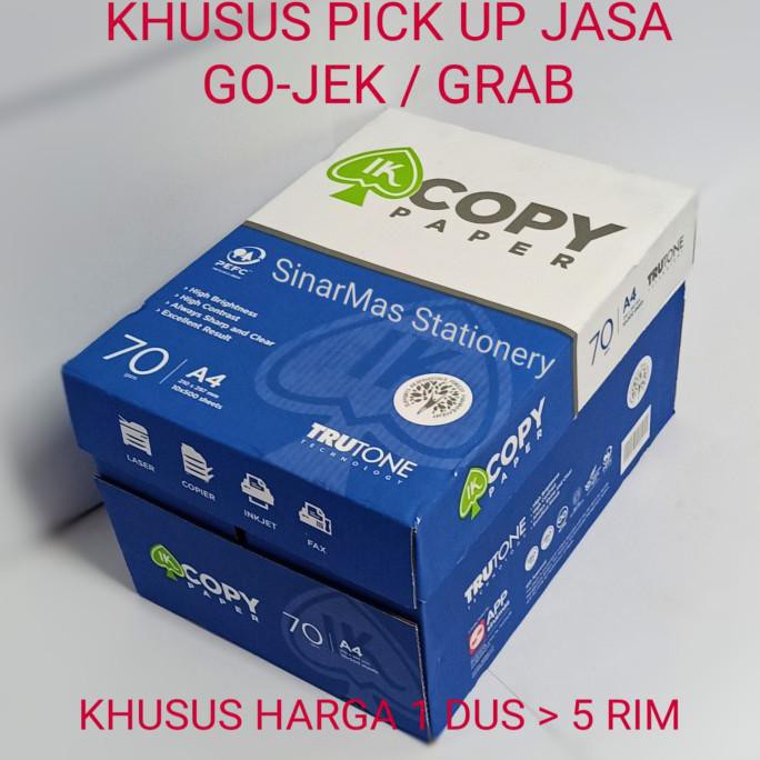 Jual Kertas Hvs A4 70 Gsm Copy Paper Kertas Fpto Copy Paper 70 Gram