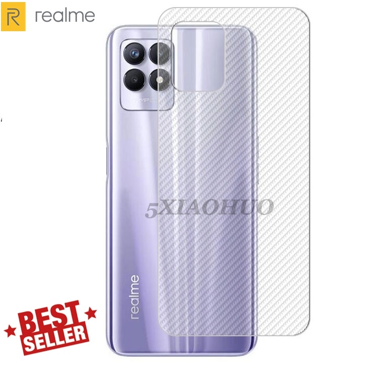 Jual Garskin Carbon Realme Narzo 50 Skin Back 3D Anti Gores Belakang