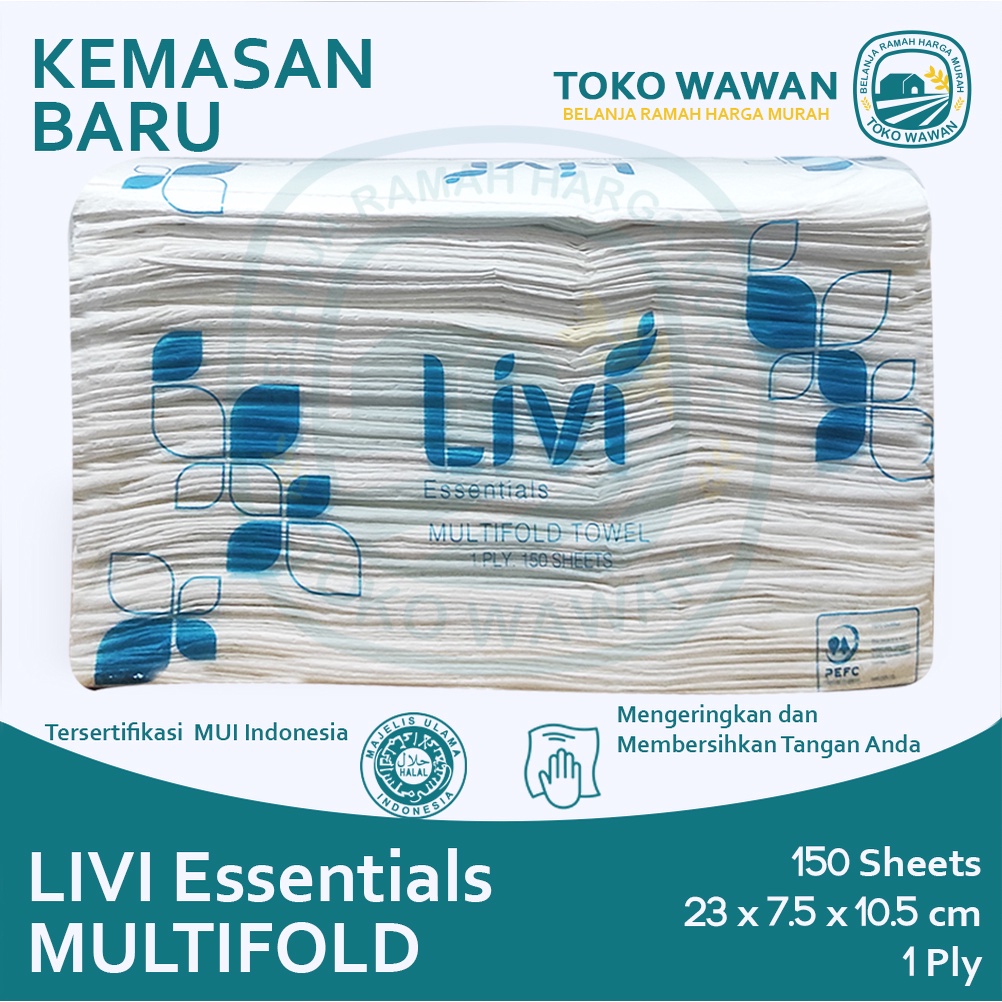 Jual Tissue Livi Evo Towel Multifold Sheet Shopee Indonesia