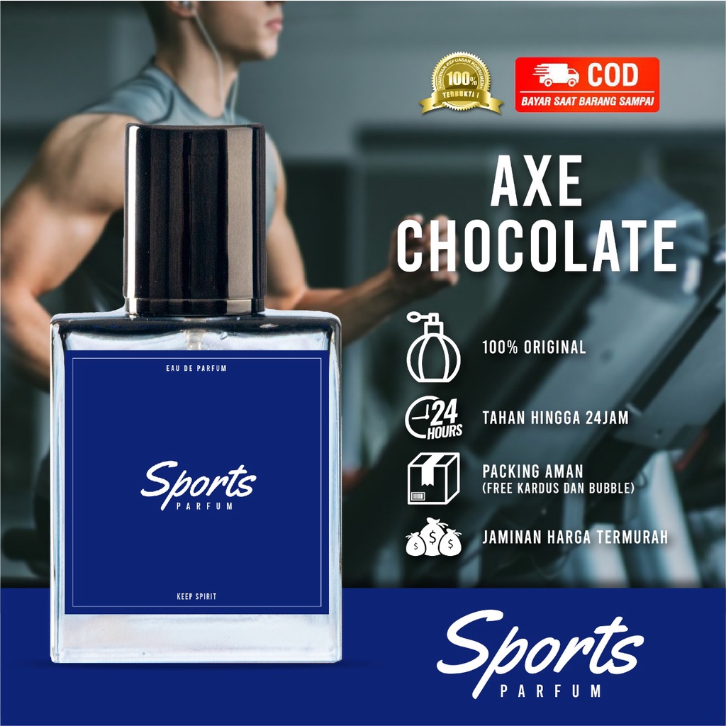 Jual Sports Parfum Axe Coklat Parfum Inspired 30ml Shopee Indonesia