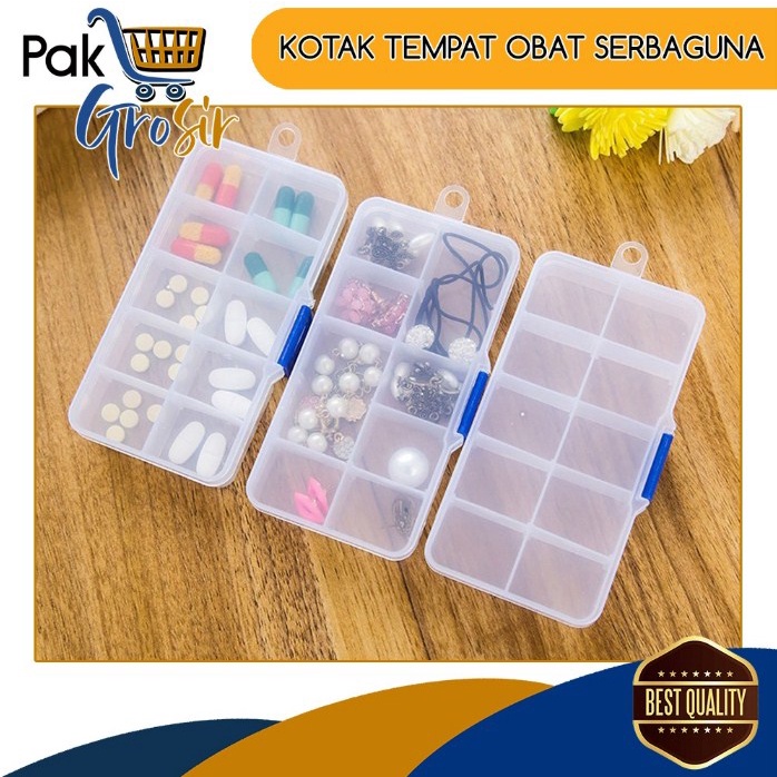 Jual Kotak Tempat Obat Penyimpanan Obat Pil Tablet Storage Box