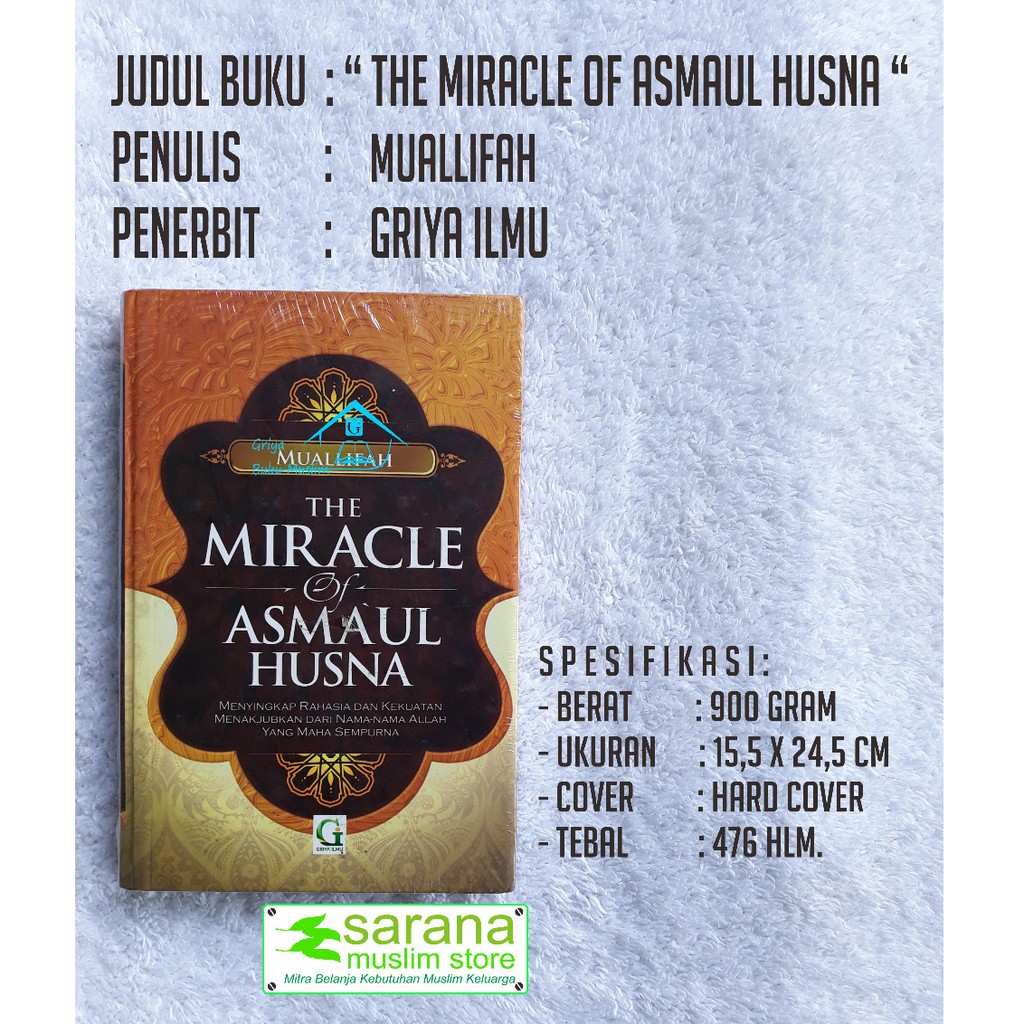 Jual Buku The Miracle Of Asmaul Husna Shopee Indonesia