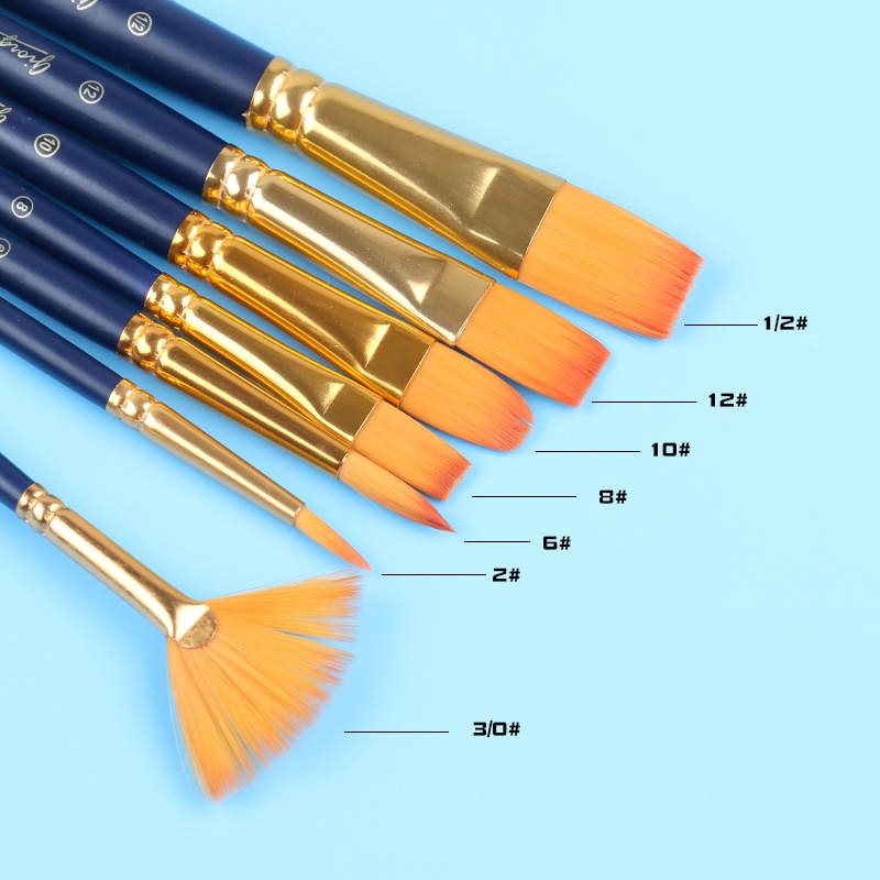 Jual Giorgione Paint Brush Set Kuas Lukis Pcs Nylon