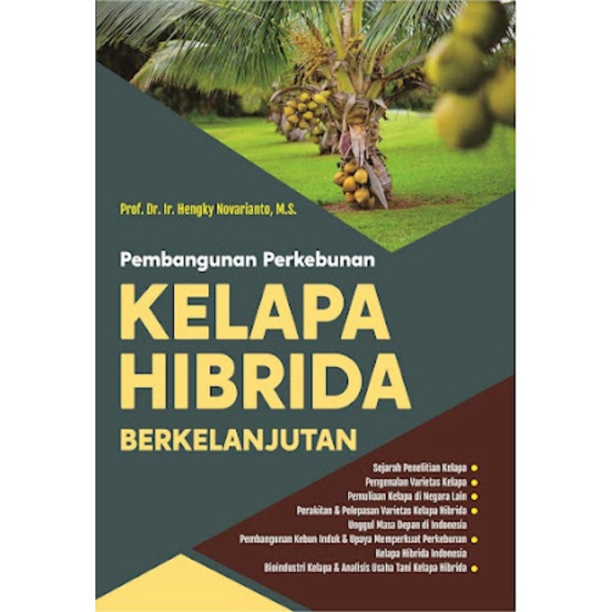 Jual BUKU PERKEBUNAN ORI Pembangunan Perkebunan Kelapa Hibrida