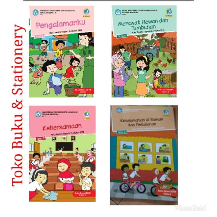 Jual Nn Paket Buku Tematik Sd Kelas Semester Kurikulum Terbaru