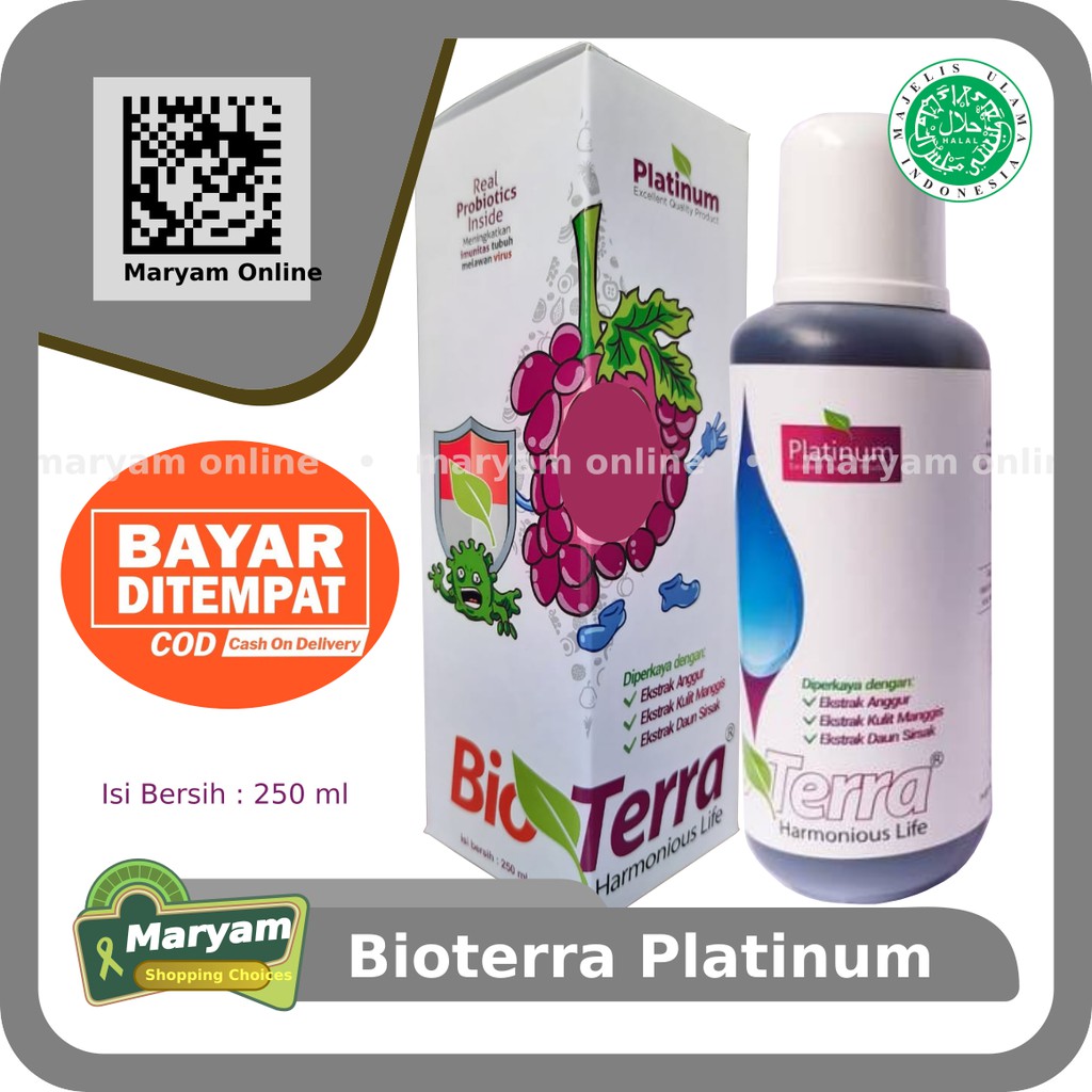 Jual Bioterra Platinum Bio Terra Platinum Biotera Platinum Bio