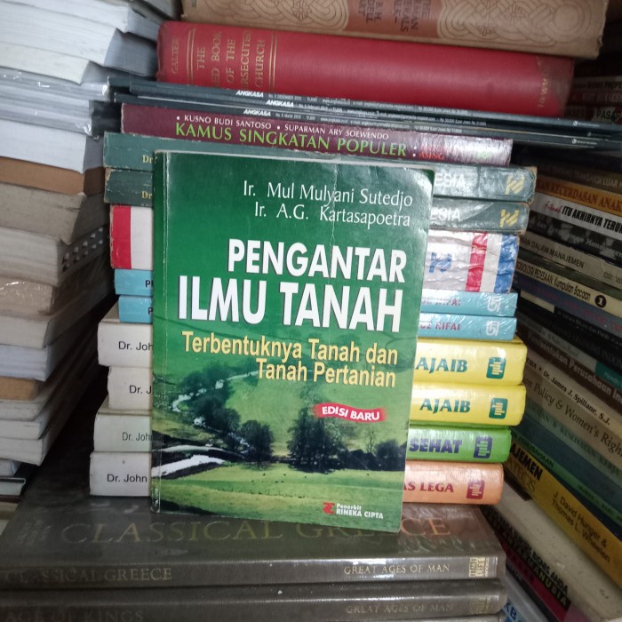 Jual Ori Buku Pengantar Ilmu Tanah Terbentuknya Tanah Dan Tanah