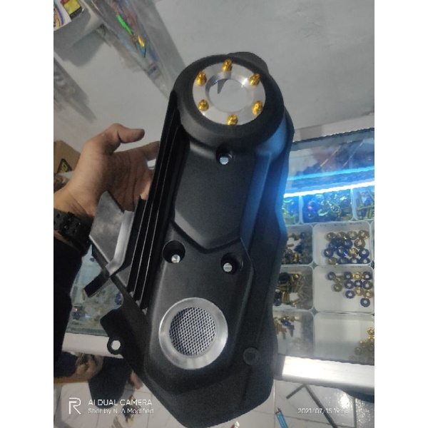 Jual COVER CVT NEW NMAX 2020 NEW AEROX 155 CONNECTED CUSTOM Shopee