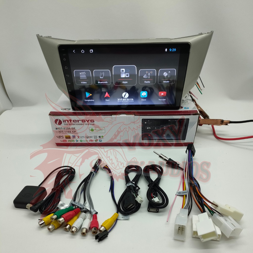 Jual Head Unit Android Intersys Cp Carplay Toyota Harrier Lexus 350 9