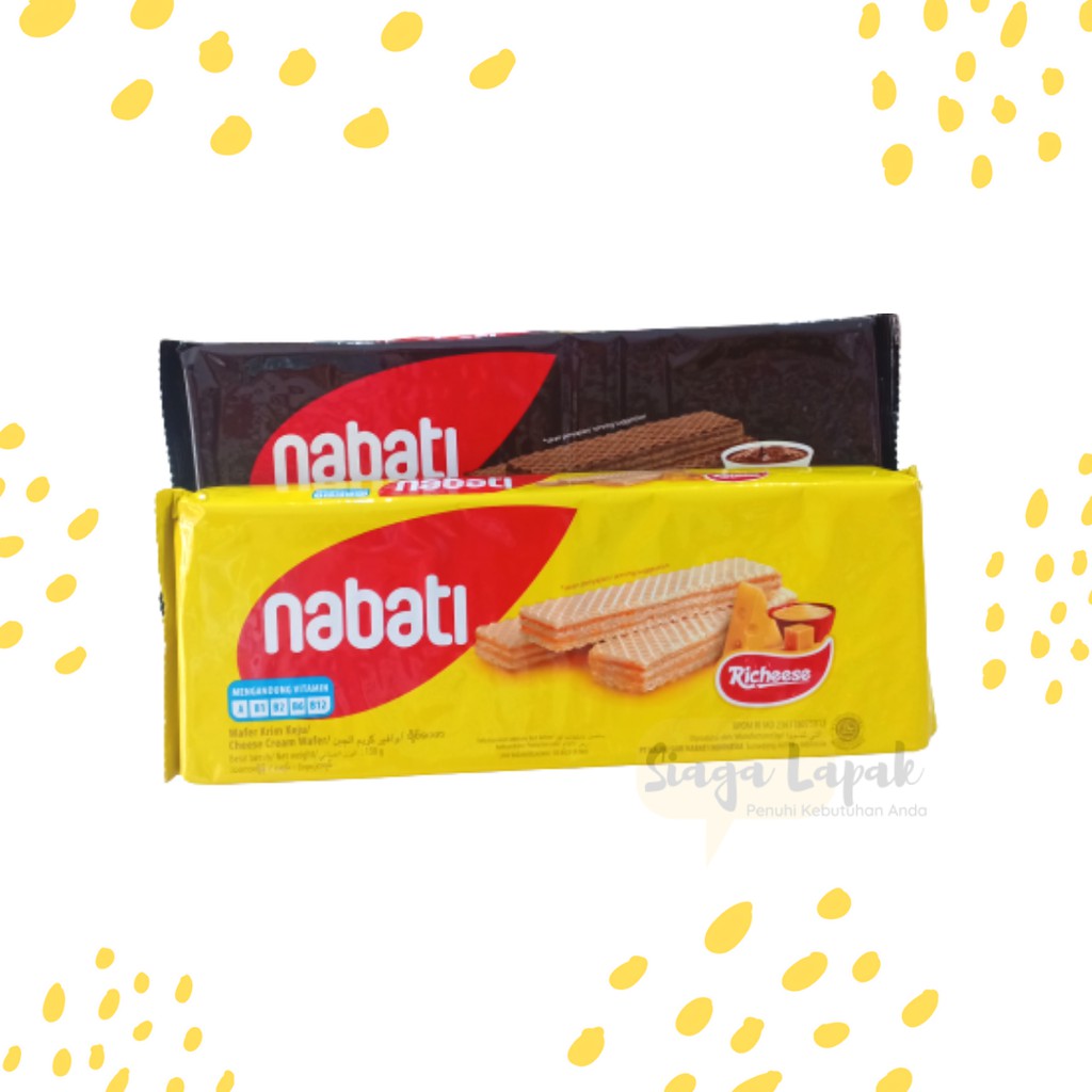 Jual Richeese Richoco Nabati Wafer Keju Coklat Gram Shopee