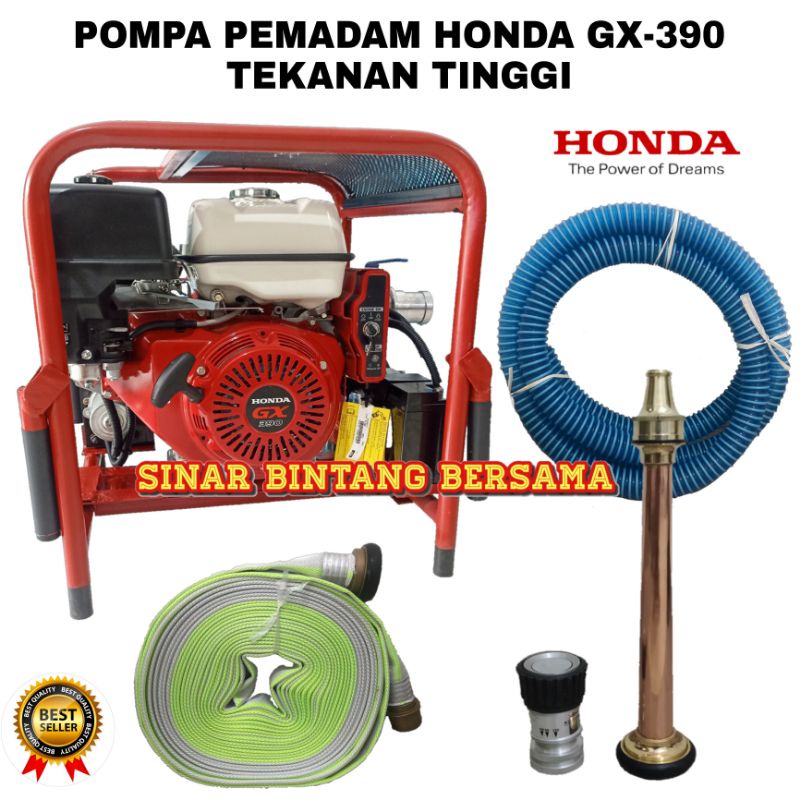 Jual Pompa Pemadam Honda Gx Elektrik Stater Siap Pakai Shopee