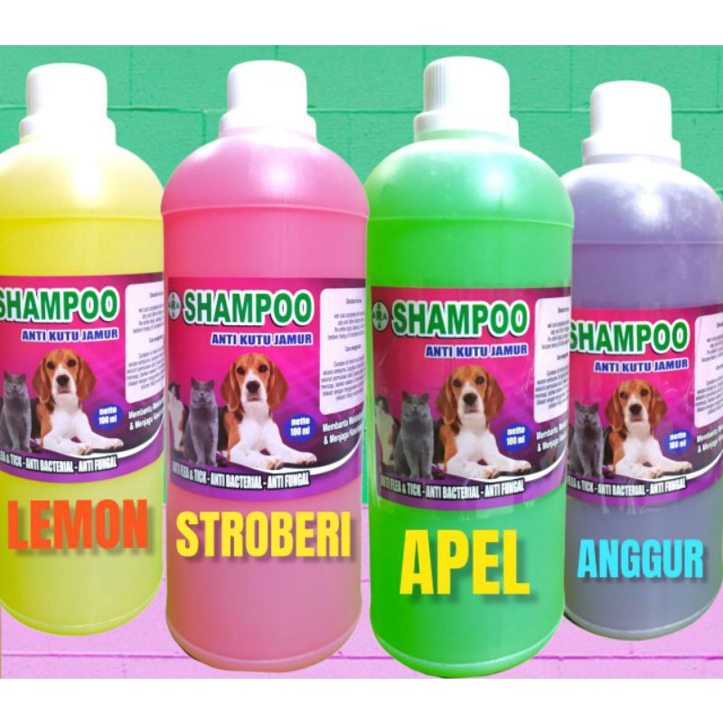 Jual Shampoo Kucing Liter Shampo Anjing Anti Kutu Jamur Dan Bakteri