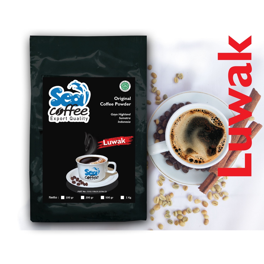 Jual Kopi Gayo Luwak Liar Asli Bubuk Roasted Beans Kg Shopee