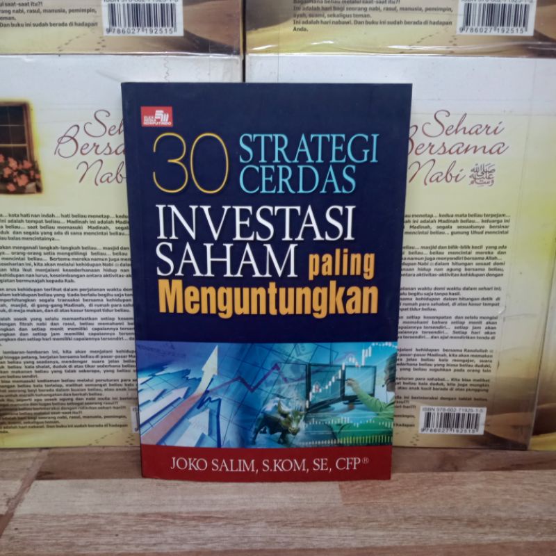 Jual BUKU ORIGINAL 30 STRATEGI CERDAS INVESTASI SAHAM PALING