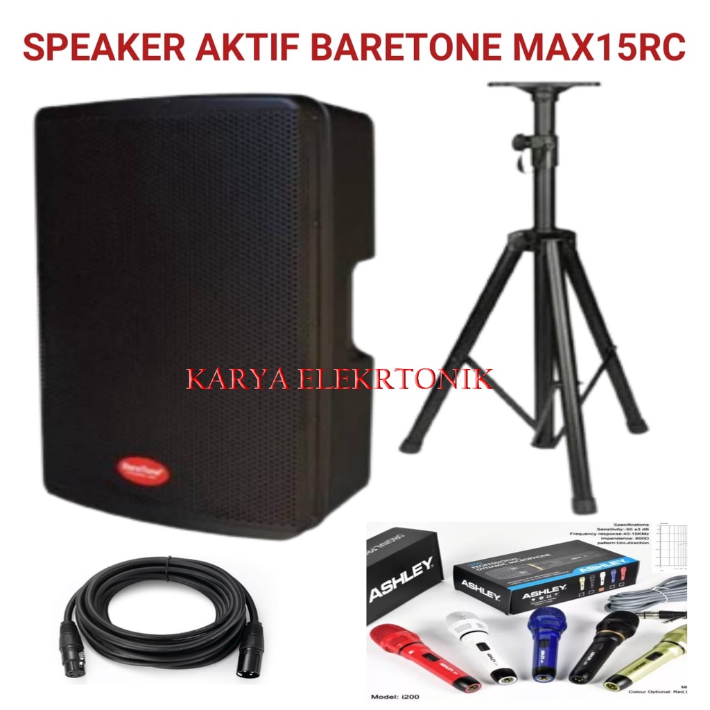 Jual Speaker Aktive ActIve Baretone MAX 15rc MAX15RC ORIGINAL FREE