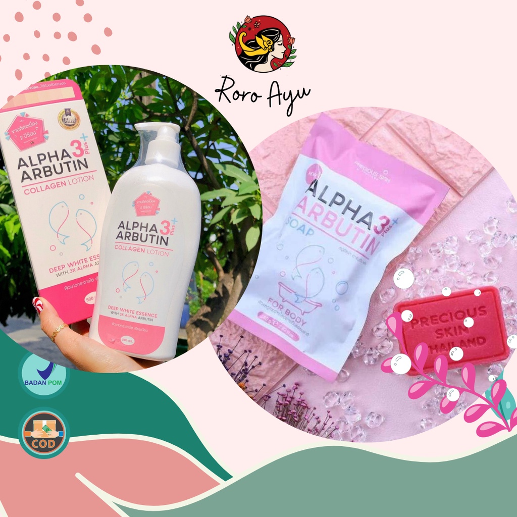 Jual Precious Skin Alpha Arbutin Plus Collagen Whitening Soap Dan