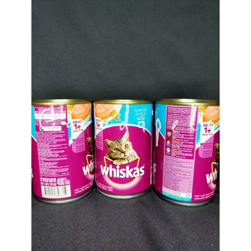 Jual Whiskas Wet Food Kaleng Gr Adult Ocean Fish Flavour Tuna