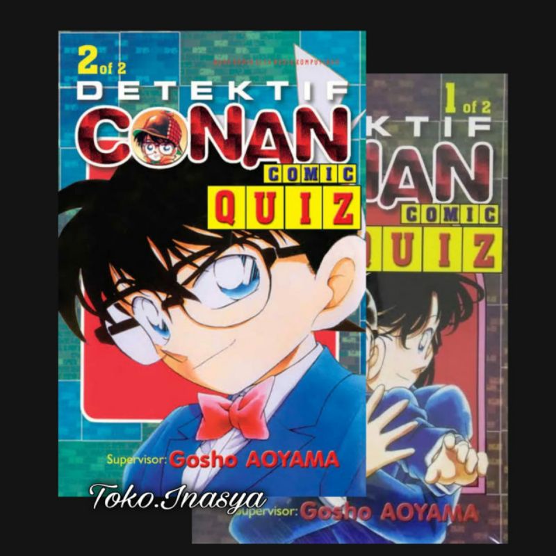 Jual KOMIK DETEKTIF CONAN COMIC QUIZ BY AOYAMA GOSHO ORIGINAL SEGEL