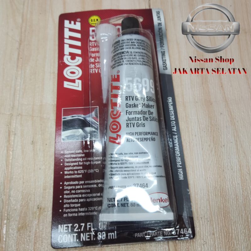 Jual Lem Silikon Gasket RTV Tahan Panas Loctite 5699 Shopee Indonesia