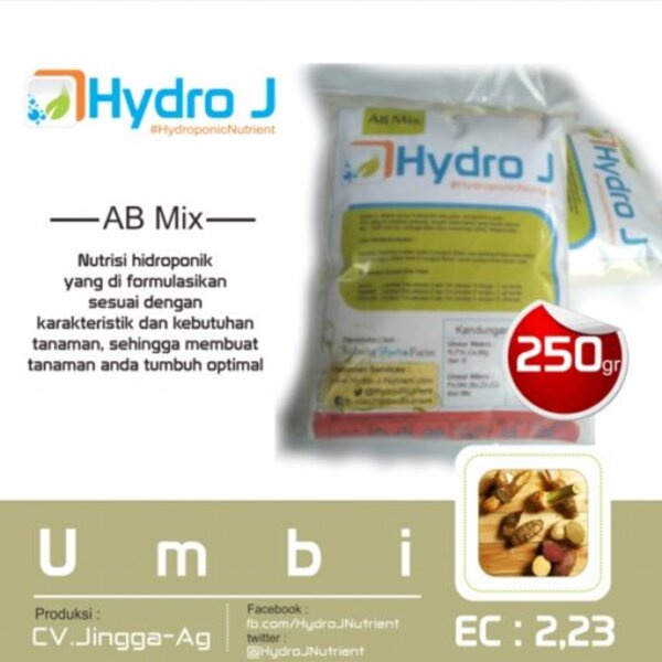 Jual Hydro J Umbi Gr Pekatan Nutrisi Ab Mix Tanaman Hidroponik