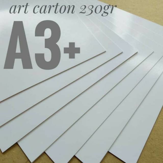 Jual Lembar Kertas Art Carton Gsm Karton Glossy Uk A