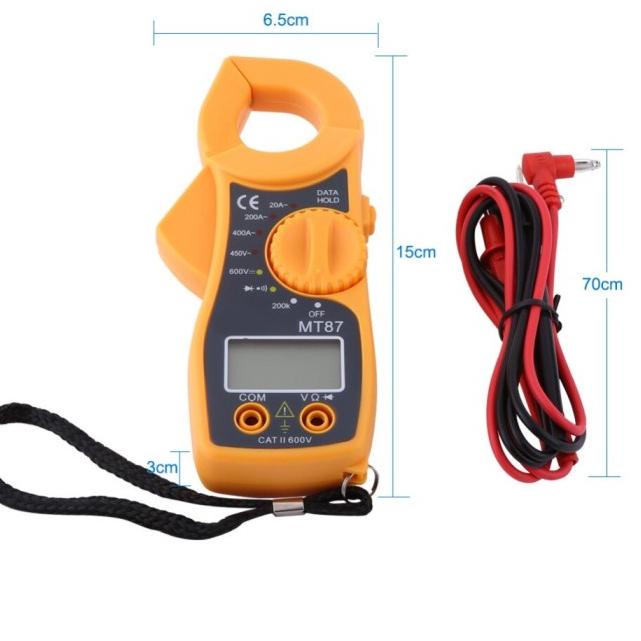 Jual Tang Ampere Digital MT87 Clamp Meter MT 87 Multimeter Amper