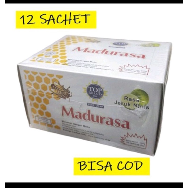 Jual Madurasa Sachet Original Jeruk Nipis Box Isi Pcs