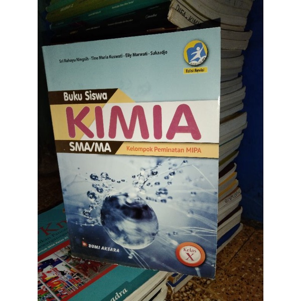 Jual Buku Siswa Kimia Sma Ma Kelas X Kelompok Peminatan Mipa