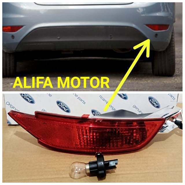 Jual Lampu Bumper Belakang Kanan Ford Fiesta Semua Type Genuine Part