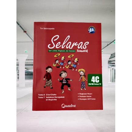 Jual Ori Harga Satuan Buku Teks Selaras Tematik Untuk Sd Mi Kelas