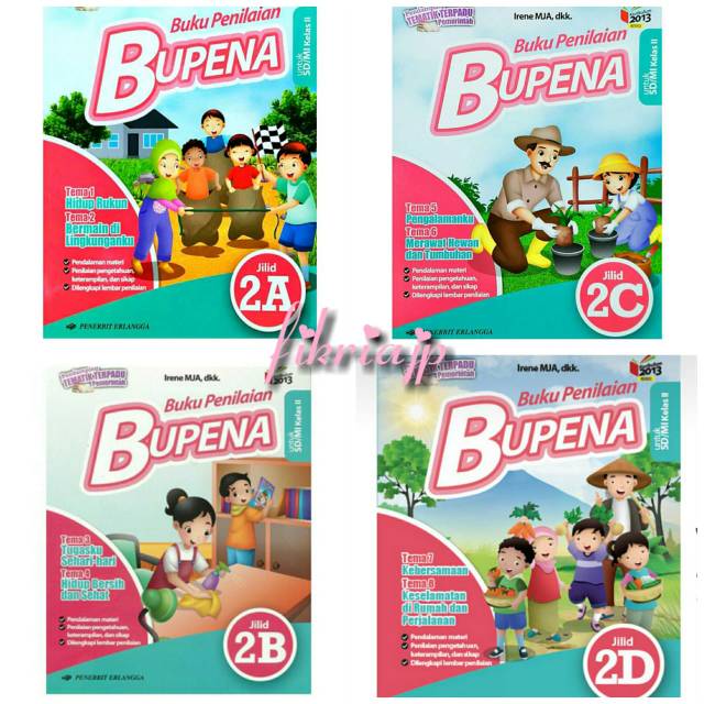 Jual Bupena Buku Penilaian Jilid A B C D Untuk Sd Mi Kurikulum K N