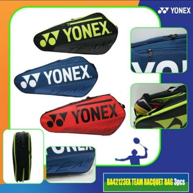 Jual Tas Badminton Yonex BA 42123 EX 3 In 1 Original Shopee Indonesia