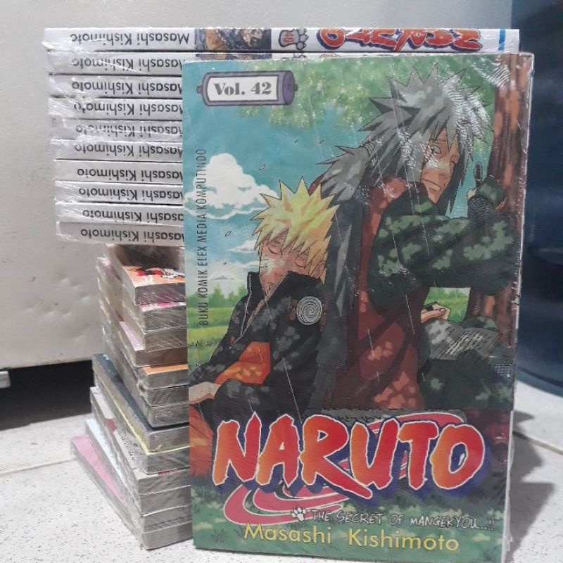 Jual Komik Naruto Shippuden Segel Cabutan Original Gramedia Vol