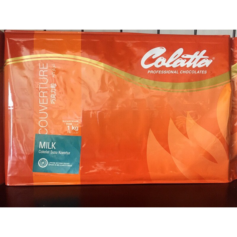 Jual Colatta Couverture Milk 1 KG Shopee Indonesia