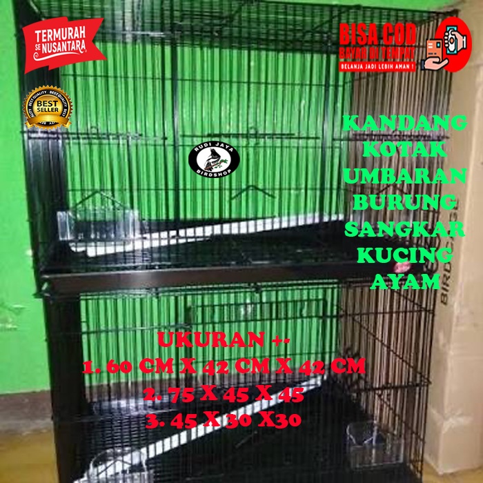 Jual Sangkar Kandang Besi Kotak Umbaran X Untuk Kucing Iguana